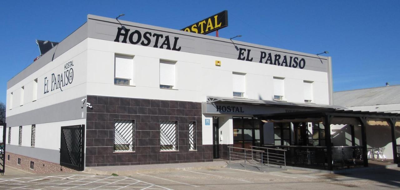 Hostal Restaurante El Paraiso Дон-Бенито Экстерьер фото